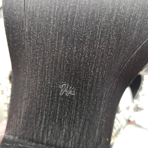 Sam Edelman Elana Studded Boot Womens 7.5 Beige Leather Snake Cut Out Ankle Heel - Picture 16 of 16